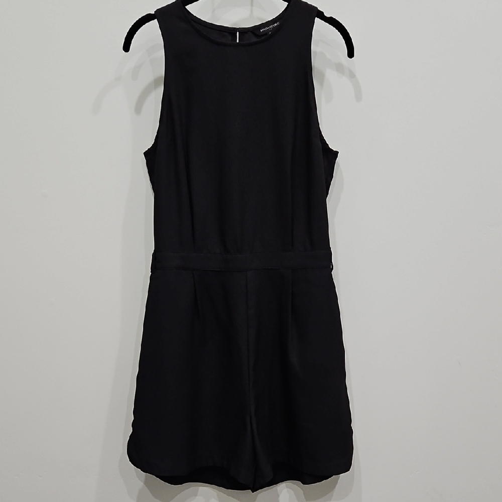 Banana Republic Black Sleeveless Jumpsuit